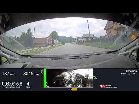 eHC Limanowa 2023 - 2:14.937 - Onboard - Jedrzej Szczesniak - Huracan Supertrofeo