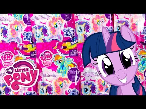 My Little Pony MLP Blind Bags Cutie Mark Magic Rainbow Dash Fluttershy Twilight Sparkle Rarity Video