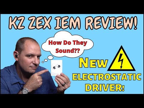 KZ ZEX IEM Review | 1DD + 1 Electret Electrostatic Driver | How Do They Sound?