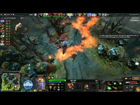 Power Rangers vs MMC Game 2 - ESL One Dota 2 Playoffs - TobiWan