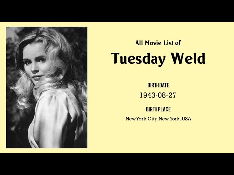 Tuesday Weld Movies list Tuesday Weld| Filmography of Tuesday Weld