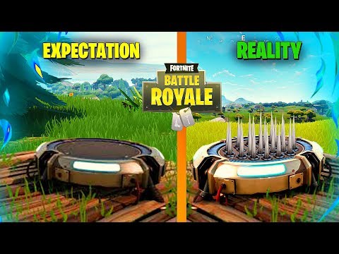 EXPECTATIONS vs REALITY - FUNNY TRAP! Fortnite Battle Royale Montage