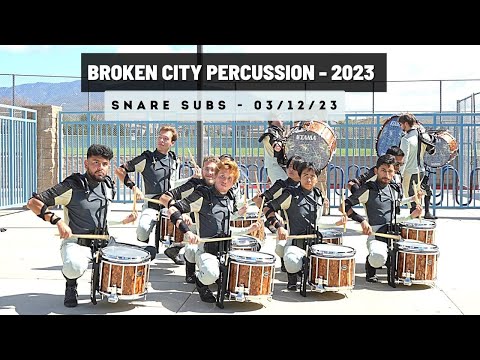 Broken City Percussion 2023 - Snare Subs