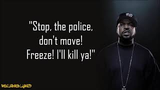 Ice Cube - Once Upon a Time in the Projects (Lyrics)