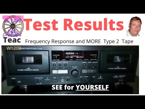 Unlock The Unrivalled Power of the Teac W-1200 Cassette Deck - Type 2 Frequency Results