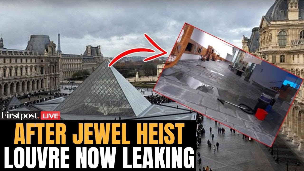 LIVE: Paris' Louvre Water Leak Soaks 400 Items in Egyptian Department After $102 MN Heist