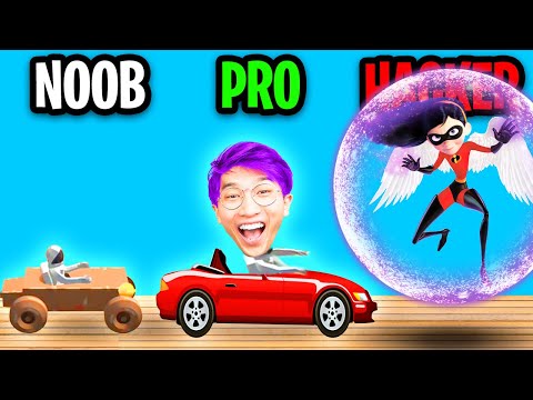 NOOB vs PRO vs HACKER In MAKE IT FLY! (MAX LEVEL PLANE!!)