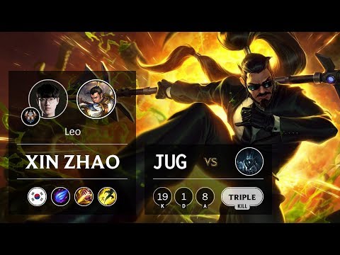 Xin Zhao Jungle vs Karthus - KR Challenger Patch 9.9