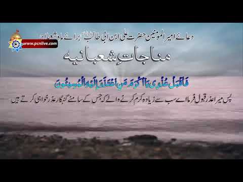 Munajaat e Shabania    Dua e Ameerul Momineen a s