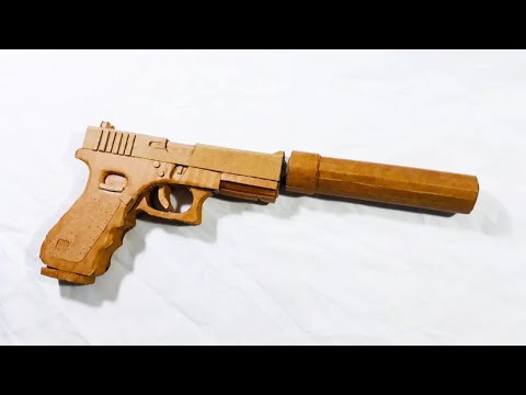 🔴SILENCIADOR de CARTÓN   CARDBOARD SUPRESSED    TUTORIAL🔴