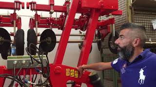 C&M (Checchi & Magli) 3 Bed Plastic Mulch Layer