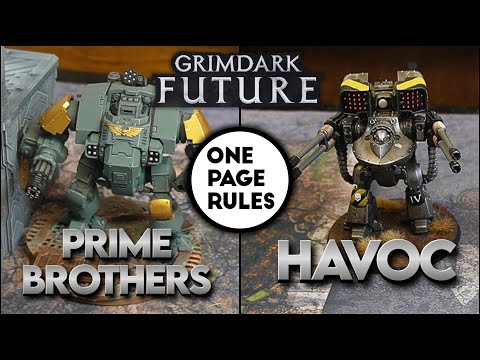 Havoc v. Prime Brothers, Grimdark Future, 3000 pts.
