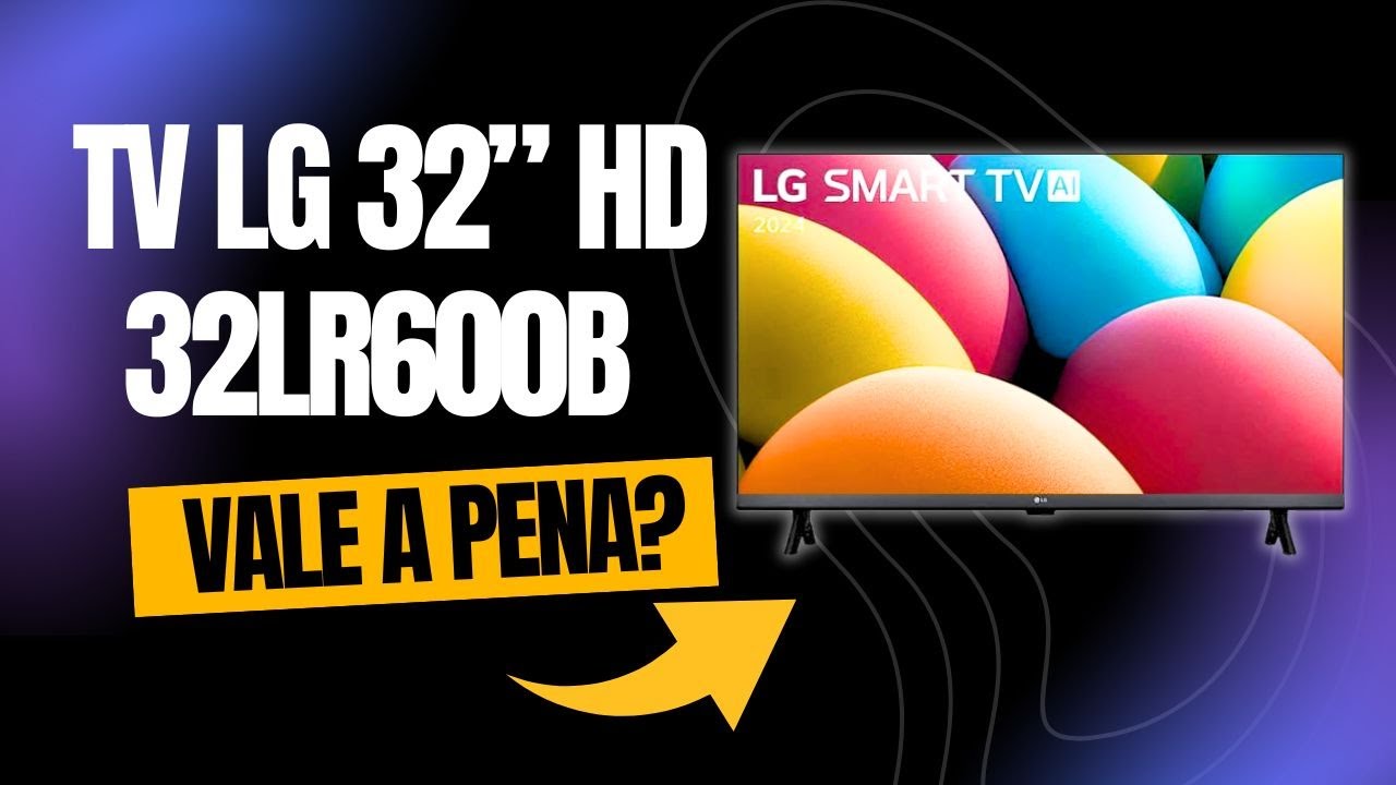 Miniatura da avaliação em vídeo de Smart TV LG 32LR600B 32 Polegadas HD webOS 23