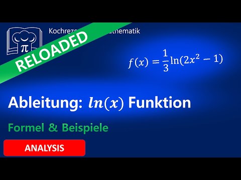 ln(x) ableiten / Logarithmusfunktionen ableiten