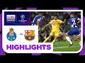 FC Porto V Barcelona Champions League Match Highlights