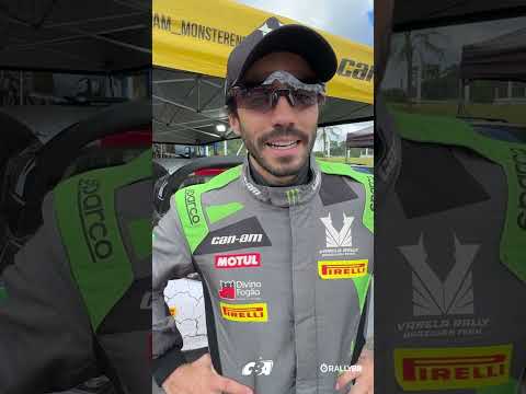 #Shorts - Rodrigo Varela - P1 após SS2 - Rally Nova Itália 2026