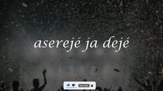 asereje ja deje | Las Ketchup | (The Ketchup Song) | 30 sec. Lyrics Hippy Version