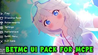 🔥 BETMC UI PACK FOR MINECRAFT PE 1.21+ 🔥