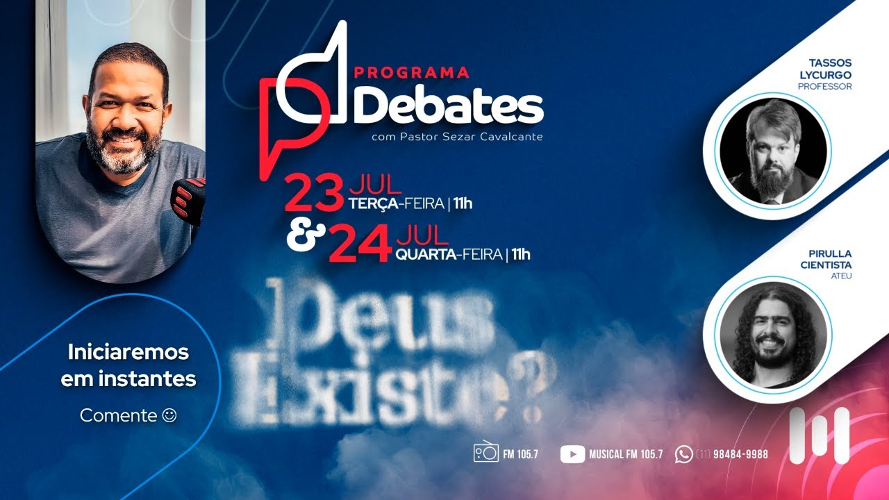 Deus Existe? - Dr. Tassos Lycurgo X Pirulla (Cientista)