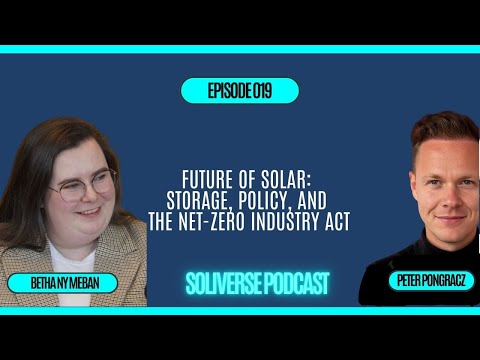 SolarPower Europe’s Bethany Meban on the Future of Solar: Storage, Policy, and the Net-Zero Act
