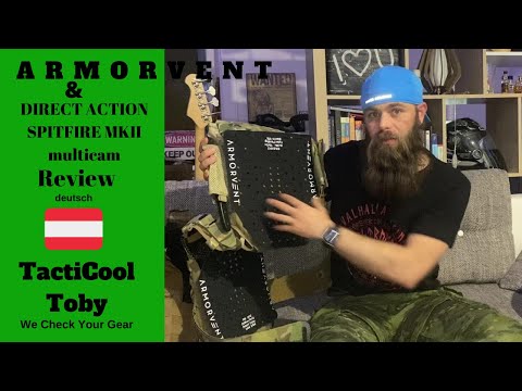 ArmourVent & Direct Action SPITFIRE MK II / Vorstellung vom Plate Carrier / review - deutsch