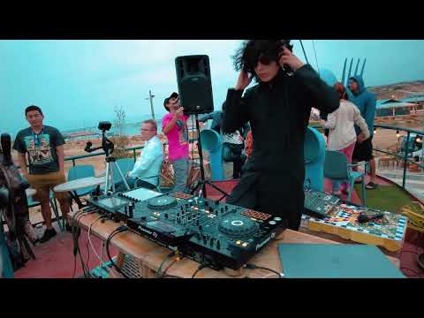 Electro Sunset - Jesus O.G Live (Buque Azart, DJ Set Retro Music & House Music)