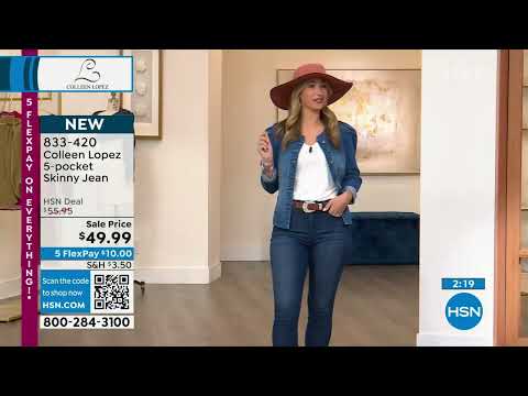 Colleen Lopez 5Pocket Skinny Jeans