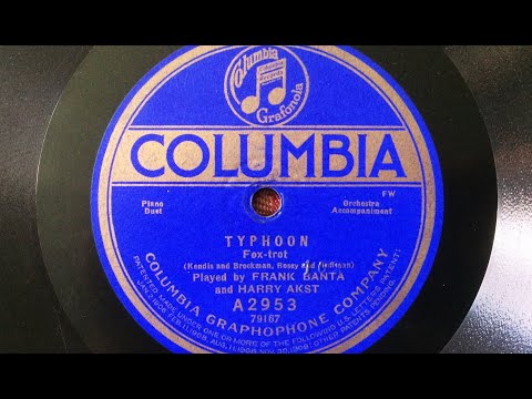 Frank Banta & Harry Akst, piano duet: Typhoon