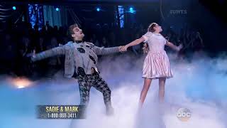 Sadie Robertson &amp; Mark Ballas Dance Paso Doble(10.27.2014)(#DWTS 720p)