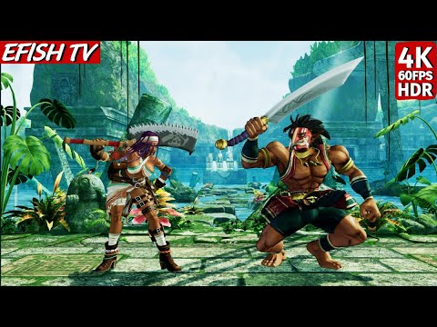 Darli Dagger vs Tam Tam (Hardest AI) - Samurai Shodown | 4K 60FPS