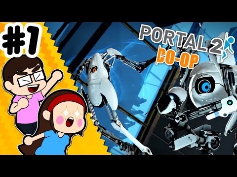 Co-Operative Science! | Portal 2 CO-OP EPISODE 1