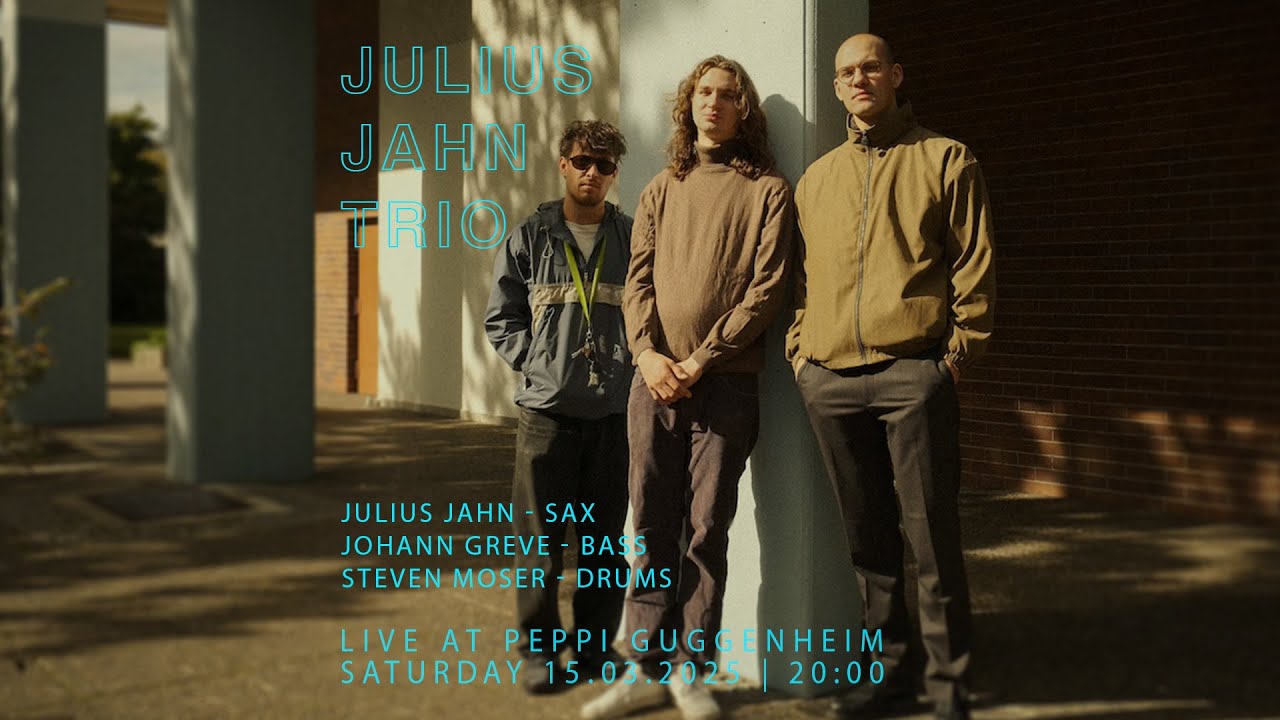 Peppi Guggenheim Berlin Live Concert: Julius Jahn Trio