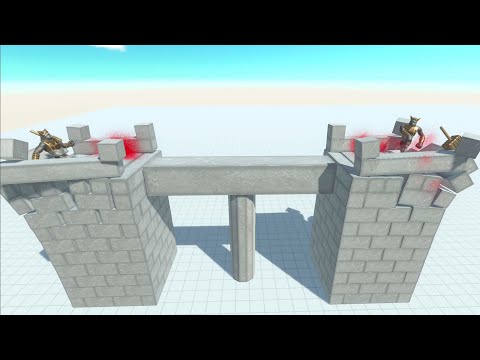 TWO TOWERS BATTLE Every Unit vs Itself - Animal Revolt Battle Simulator