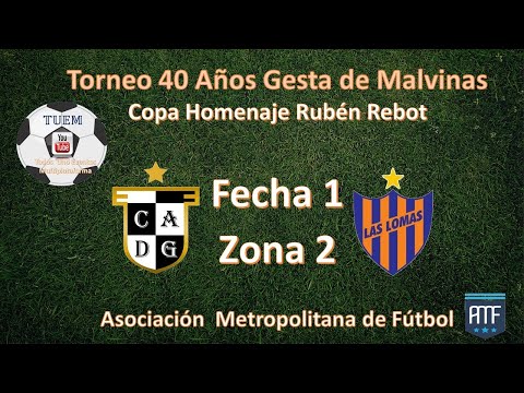Defensores de Glew vs. Las Lomas – Fecha 1 Zona 2 – Torneo Asociación Metropolitana de Fútbol
