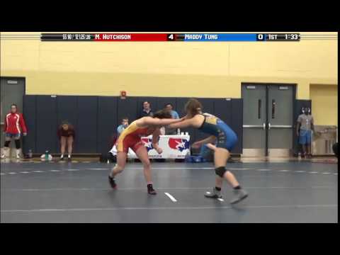 WM 55 KG - RD1 - Michaela Hutchison (TMWC) vs. Maddy Tung (TMWC)