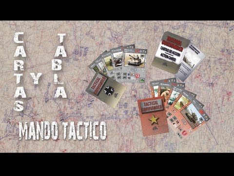Tactical Commander - Tabla de Registro, Cartas de Acción y Cartas de Unidades
