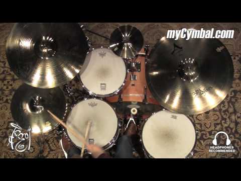 Zildjian 14" A Custom Mastersound Hi Hat Cymbals - 1039/1236g - Shawn Zorn (A20550-1033016E)