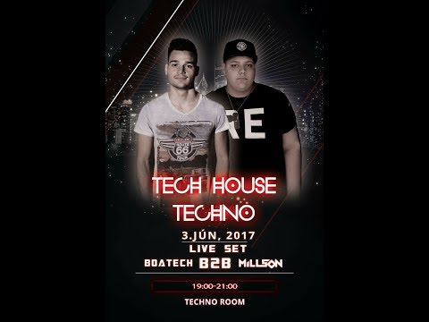 Millson b2b Boatech @ Techno Live set 2017.06.03.