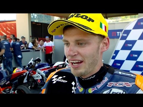 Binder: "The race was crazy!"