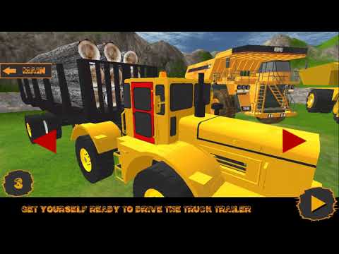 Heavy Logging Cargo Truck Transport Simulator - Android Gameplay HD