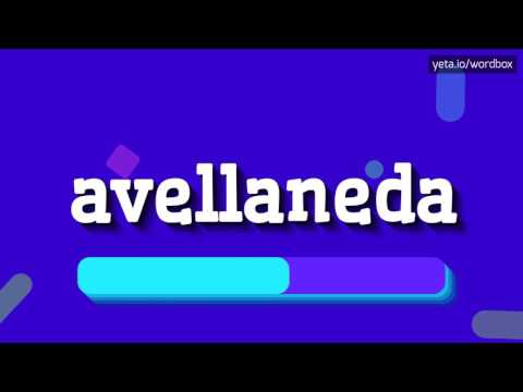 AVELLANEDA - HOW TO SAY AVELLANEDA?