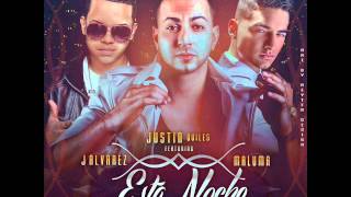 Justin quiles ft J alvarez y maluma - Esta noche remix