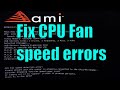 How To Fix CPU Fan Not Detected Errors And Warnings