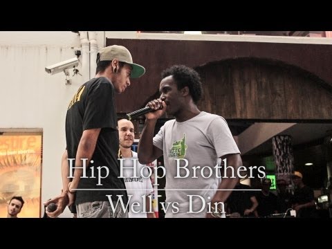Batalha de MC's - Well vs Din :: Hip Hop Brothers - 19/01/13