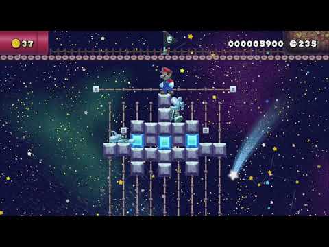 UFO襲来 by ケール(SMM2) - Super Mario Maker 2 - No Commentary 1bv