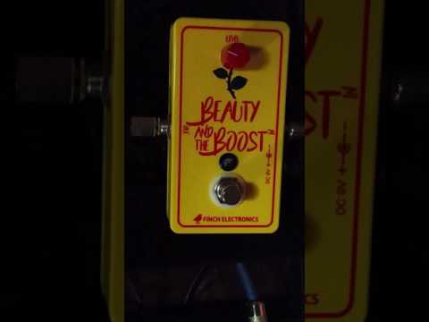 Hauk tries out the new Finch Electronics Beauty and the Boost