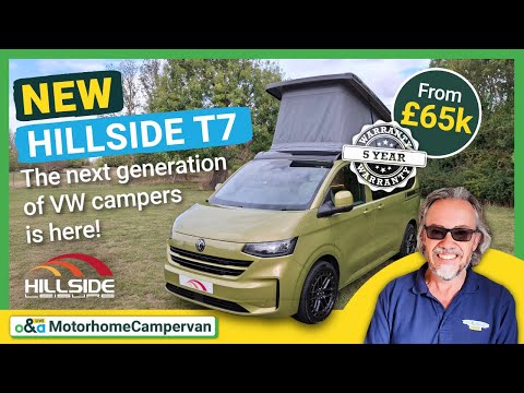 FIRST LOOK! New Volkswagen T7 campervan from Hillside Leisure with 5-year warranty