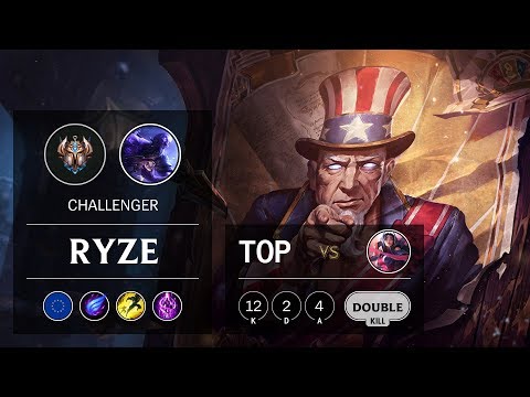 Ryze Top vs Irelia - EUW Challenger Patch 9.24