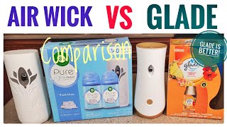 Air Wick vs Glade Automatic Air Freshener Spray    Why Glade