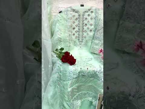 Elaf G-170 Organza Wholesale Pakistani Suit – product video thumbnail